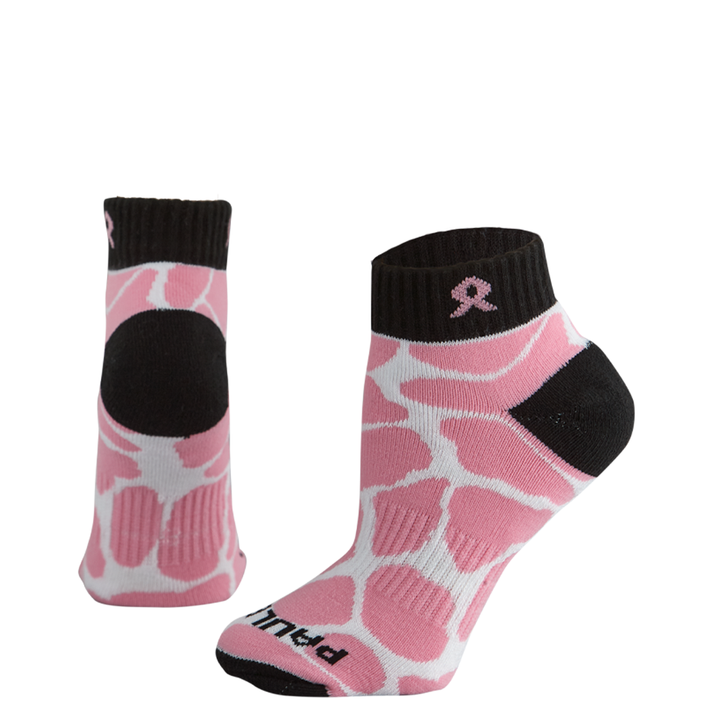 Breast Cancer Awareness Pink Ribbon Safari Pack 6 Pair Multipack