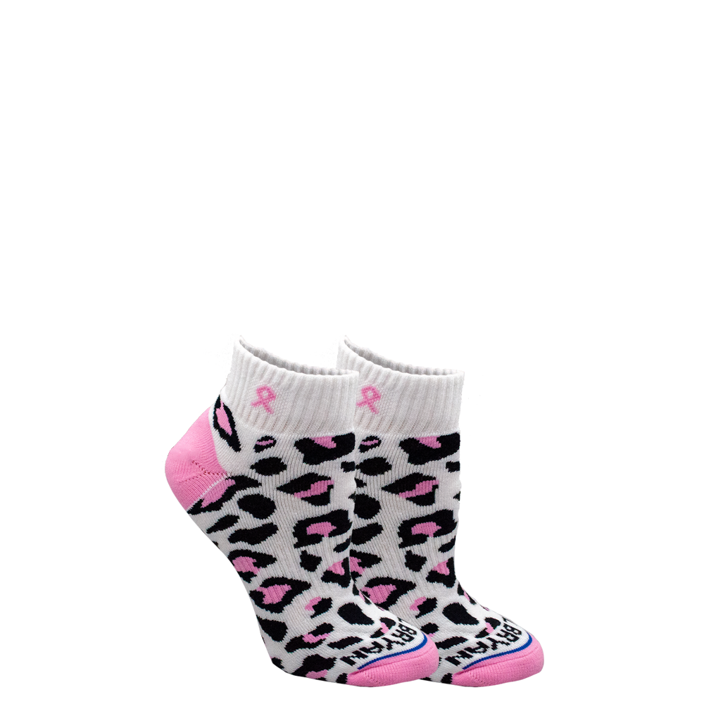 Breast Cancer Awareness Pink Ribbon Safari Pack 6 Pair Multipack