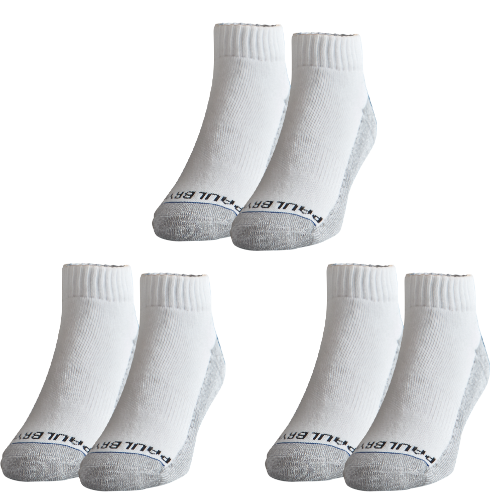 Elemax Edge with Nano Silver White 3 Pair Multipack