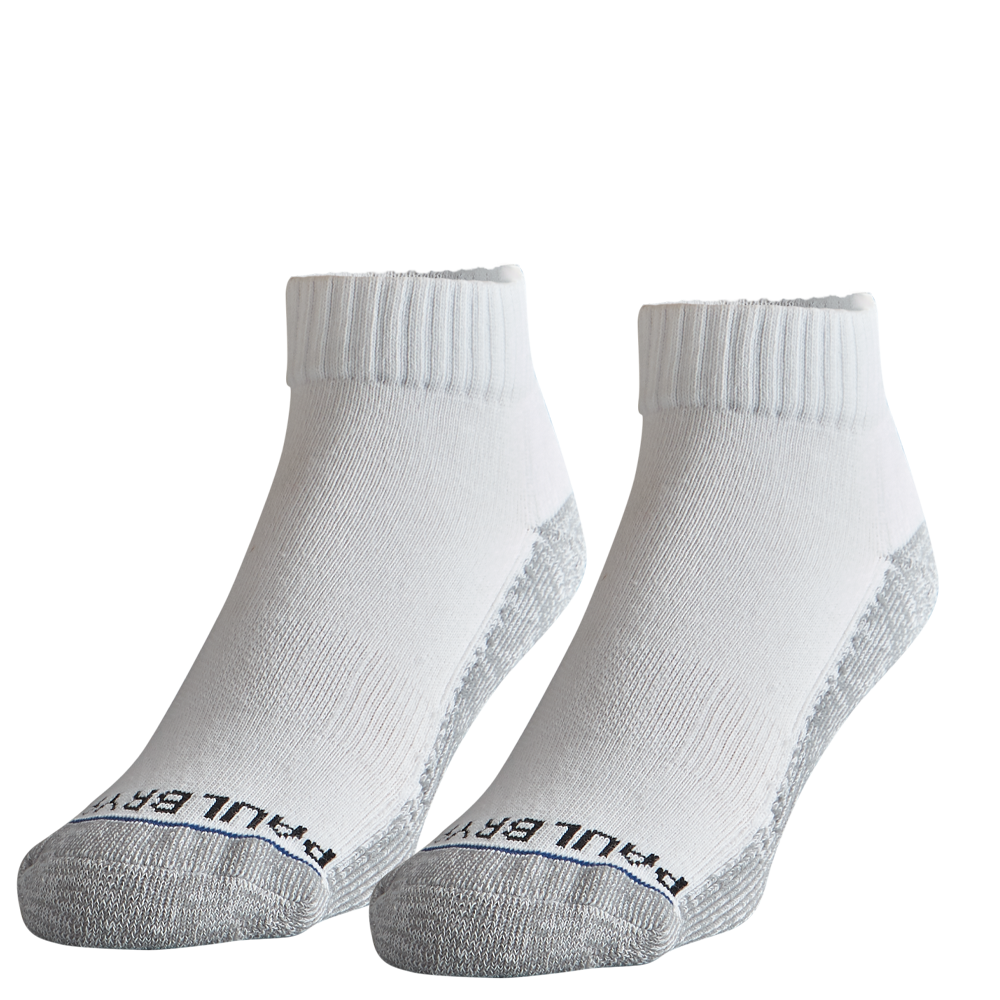 ELEMAX Silver Series 1/2 Cushion with Nano Silver White 6 Pair Multipack