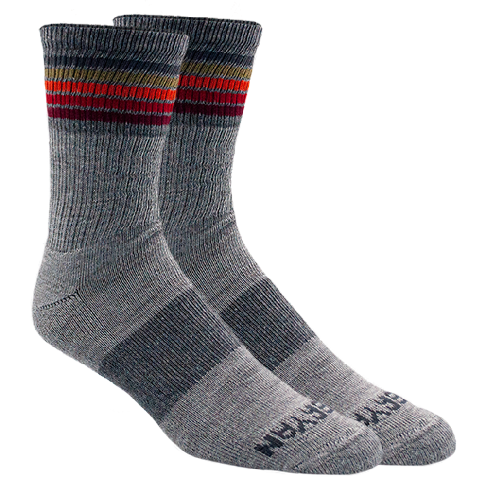 Outdoor Hiker Micro Crew Boot Sock - 2 Pack