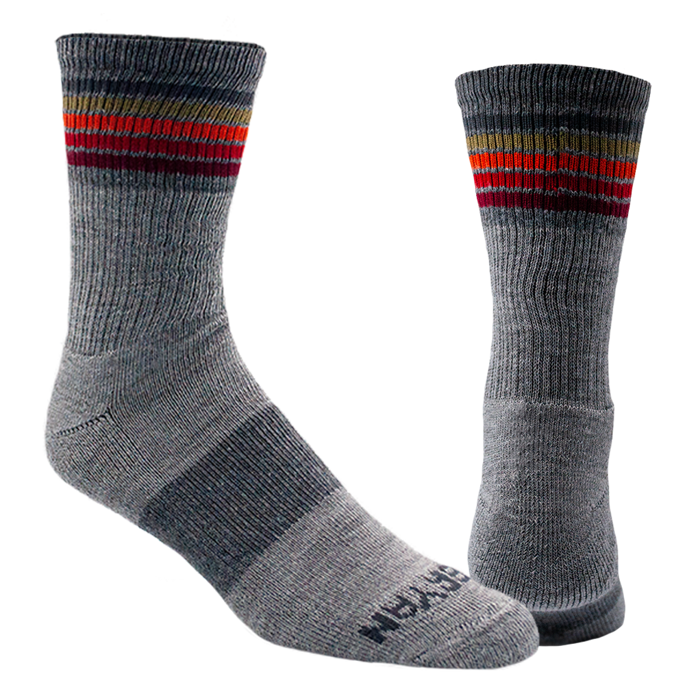 Outdoor Hiker Micro Crew Boot Sock - 2 Pack