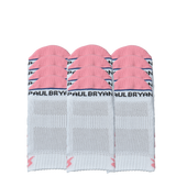 Breast Cancer Awareness Pink Ribbon Classic Quarter 6 Pair Multipack