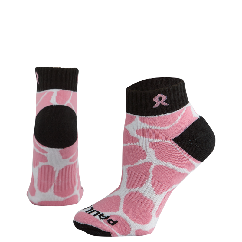 Breast Cancer Awareness Pink Ribbon Variety Quarter 3 Pair Multipack