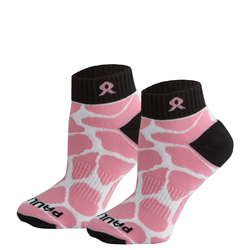 Breast Cancer Awareness Pink Ribbon Variety Quarter 3 Pair Multipack