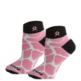 Breast Cancer Awareness Pink Ribbon Variety Quarter 3 Pair Multipack