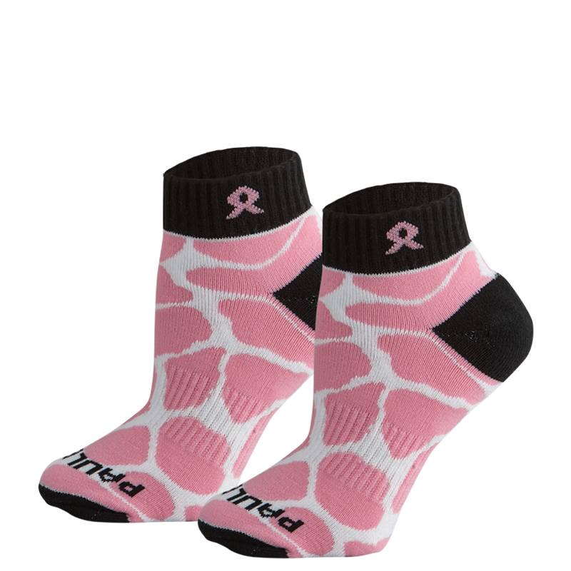 Breast Cancer Awareness Pink Ribbon Variety Pack 6 Pair Multipack