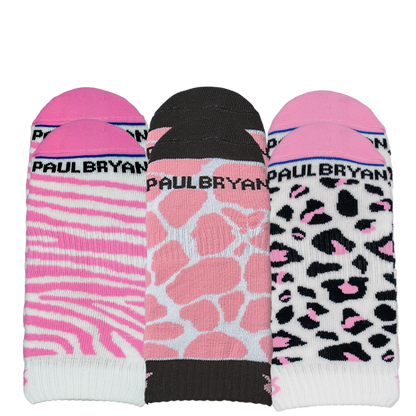 Breast Cancer Awareness Pink Ribbon Safari Pack 3 Pair Multipack