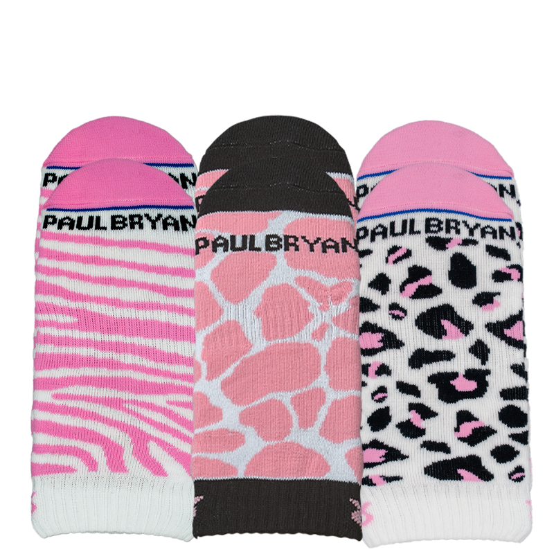 Breast Cancer Awareness Pink Ribbon Safari Pack 3 Pair Multipack