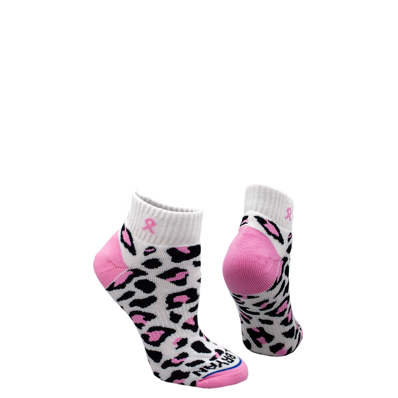 Breast Cancer Awareness Pink Ribbon Safari Pack 6 Pair Multipack