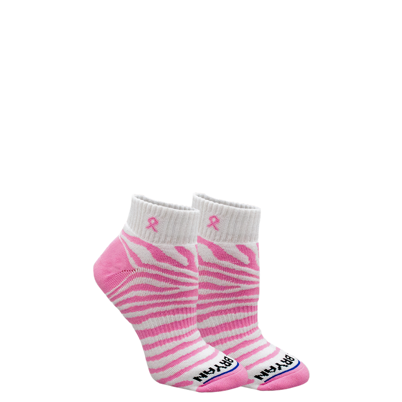 Breast Cancer Awareness Pink Ribbon Safari Pack 6 Pair Multipack