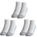 Elemax Edge with Nano Silver White  3 Pair Multipack