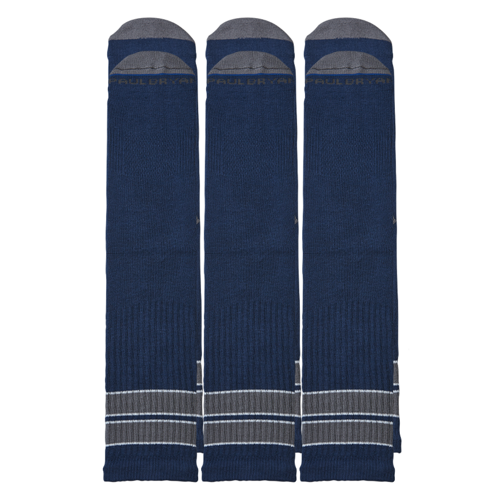 OG Mid Calf Crew Navy 3 Pair Multipack