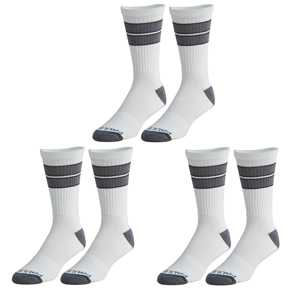 OG Mid Calf Crew White 3 Pair Multipack