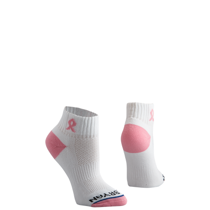 Pink Ribbon Classic Quarter Women's Sock 