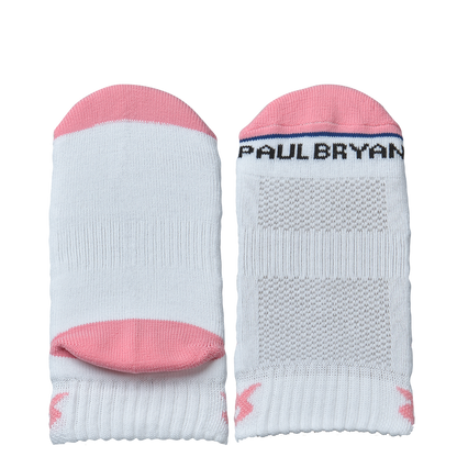 Paul Bryan Pink Ribbon Classic Quarter Sock