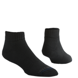 ELEMAX Men's Silver Edge Quarter Sock - Black