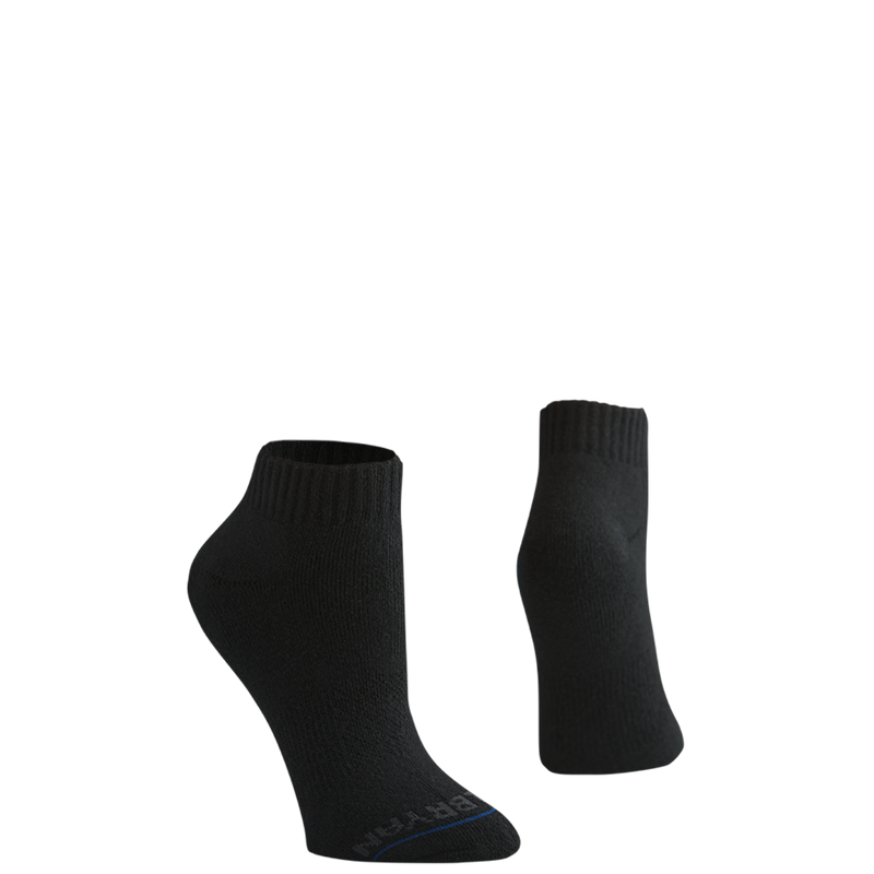 ELEMAX Women's Silver Edge Black Sock