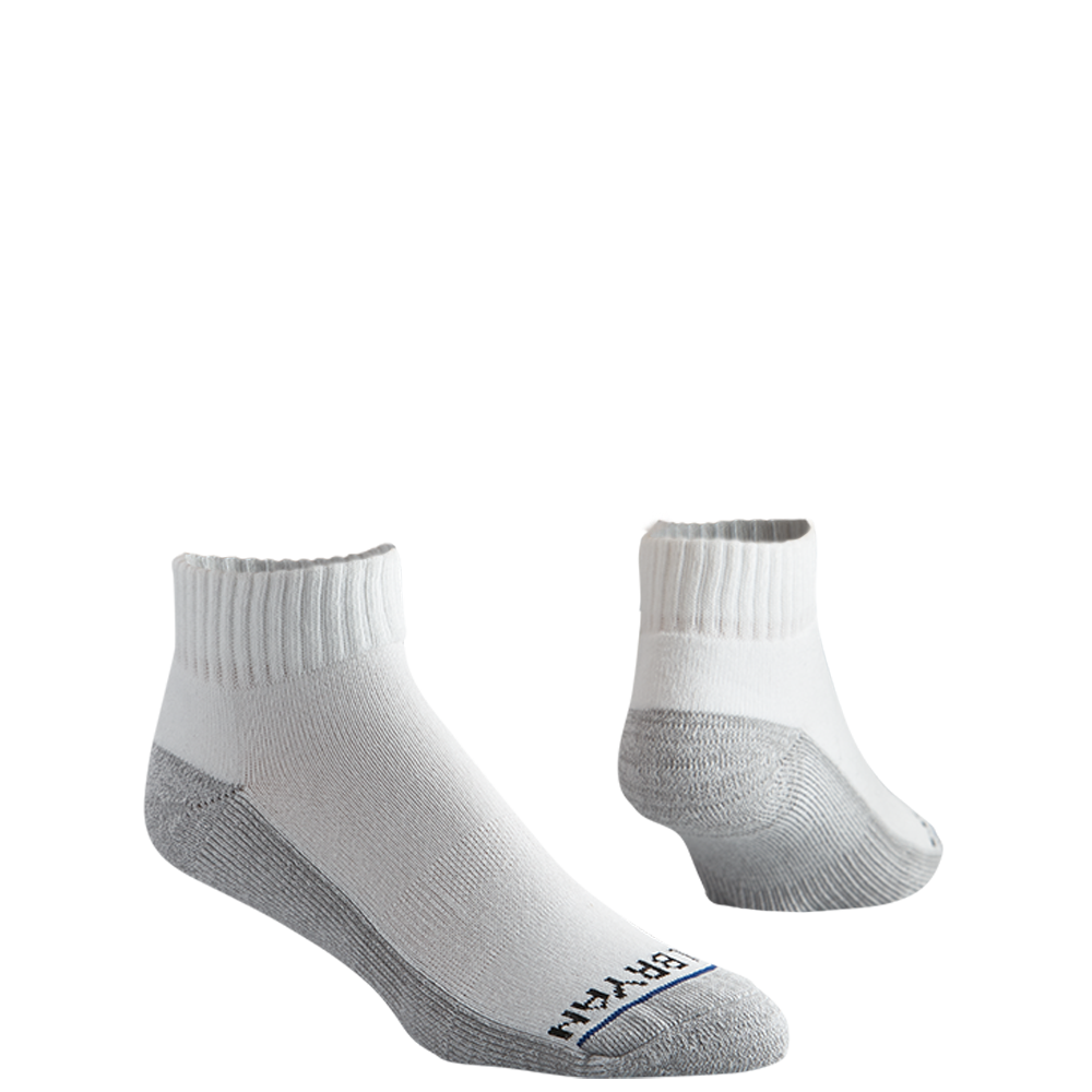 ELEMAX Men's Silver Quarter 1/2 Cushion Sock