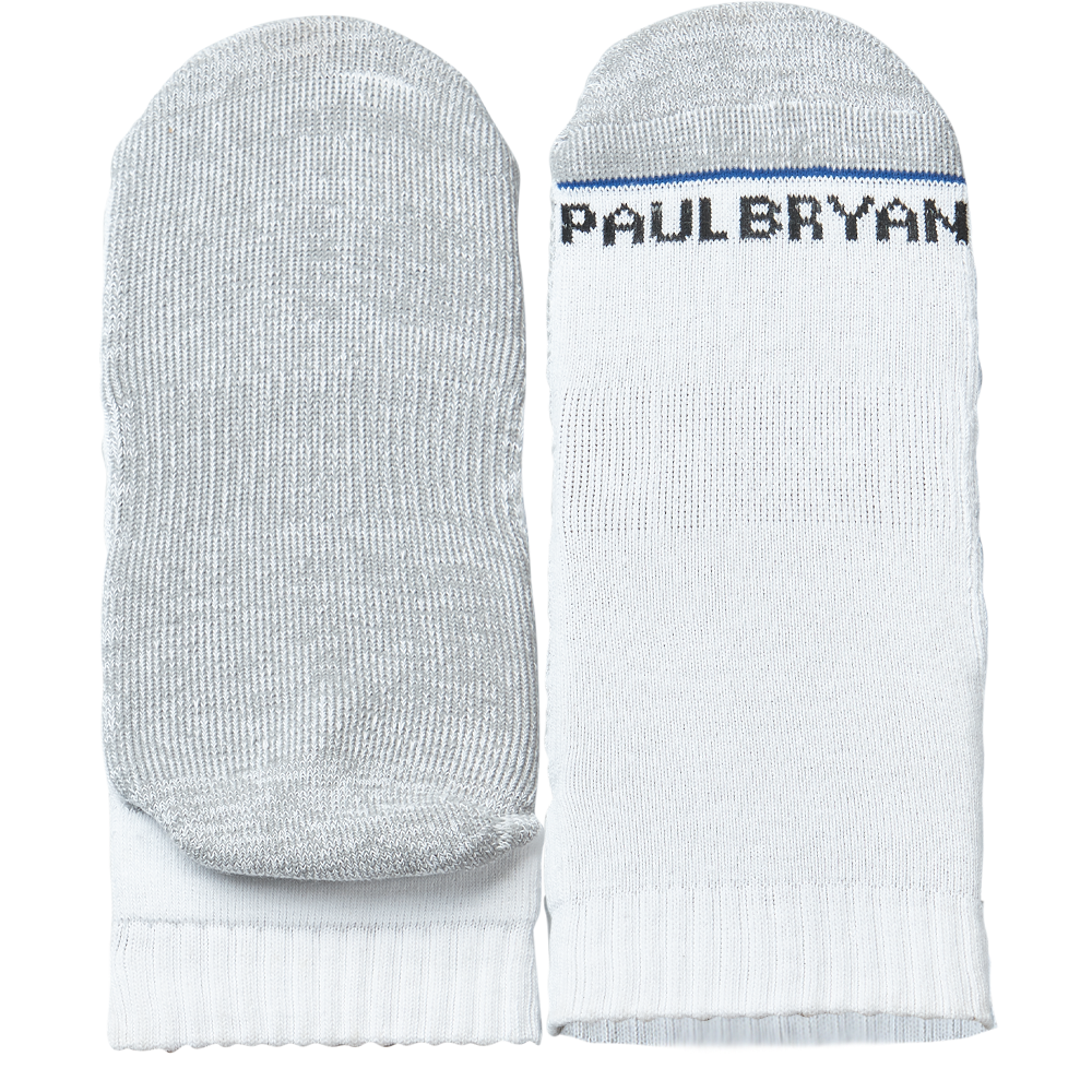 Paul Bryan ELEMAX Men's Silver Quarter 1/2 Cushion Sock