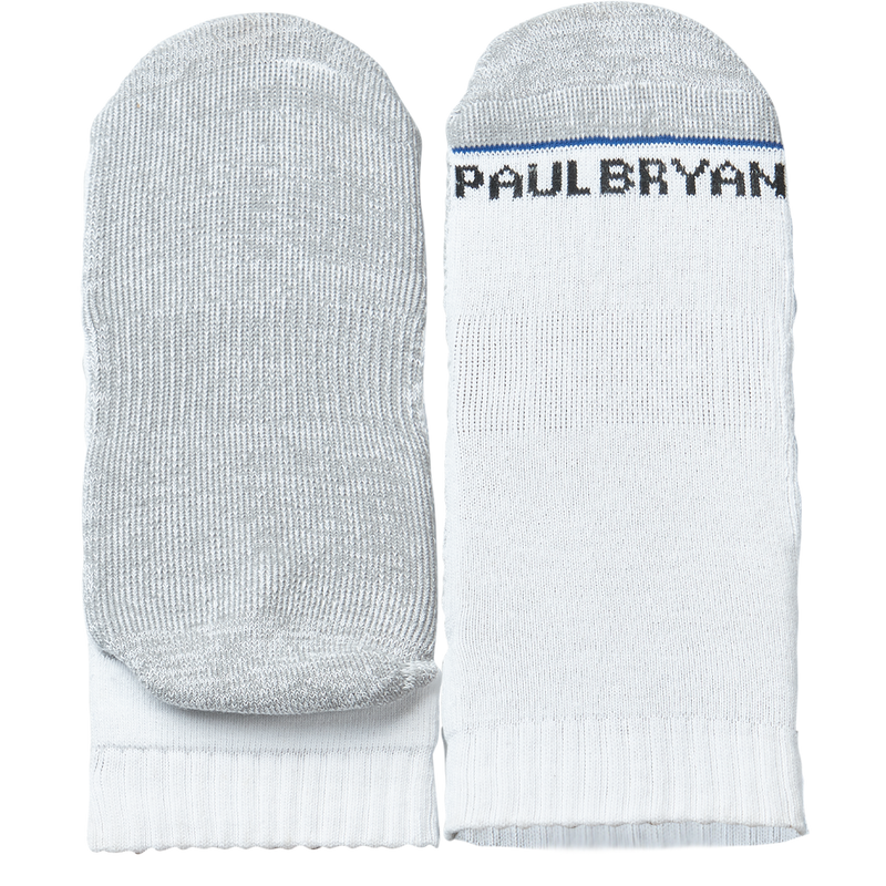 Paul Bryan ELEMAX Men's Silver Quarter 1/2 Cushion Sock